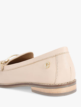 Carvela Snap Leather Loafers, Pink Blush