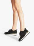 Carvela Janeiro Jewel Lace Up Trainers, Black