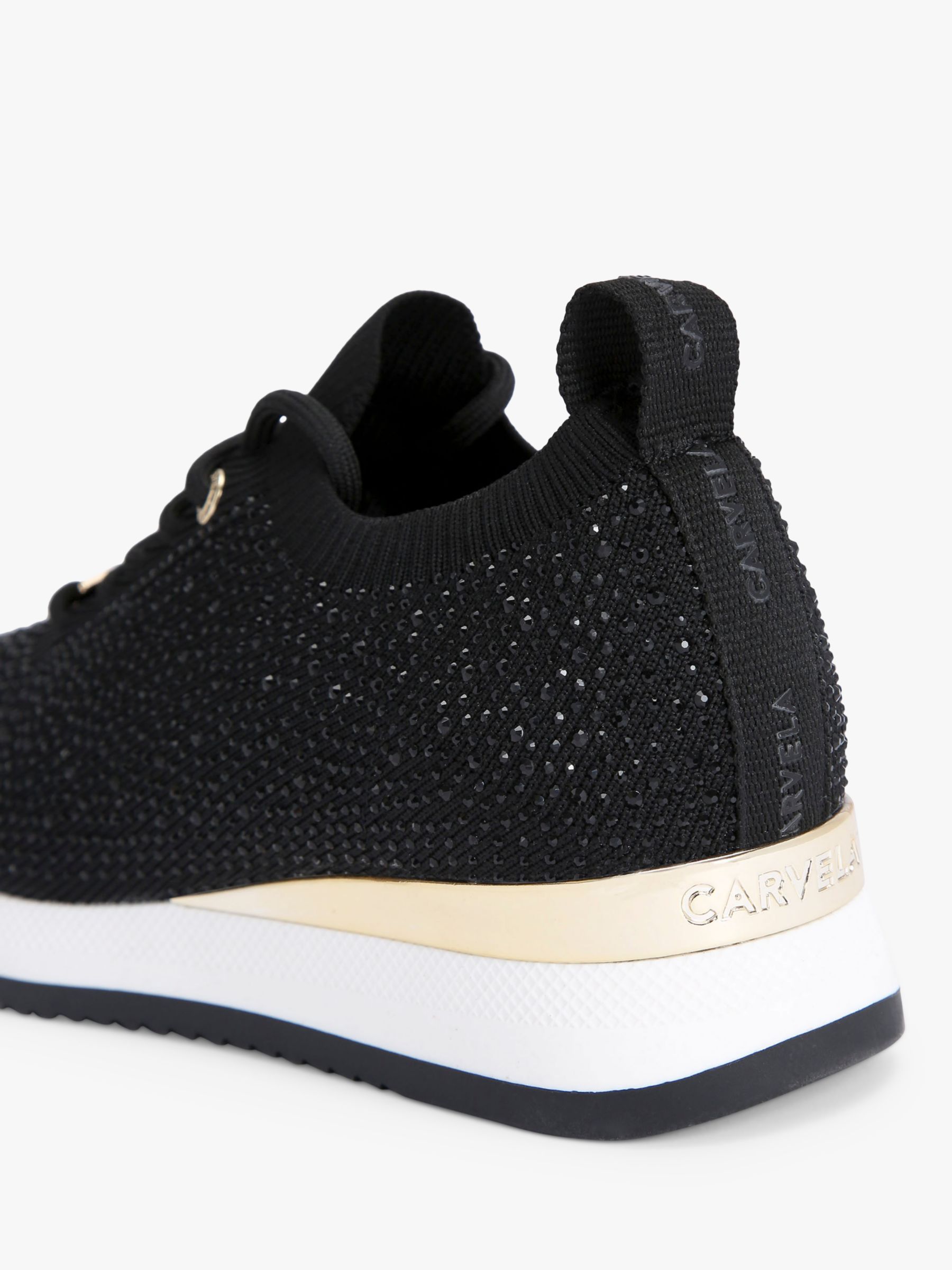 Buy Carvela Janeiro Jewel Lace Up Trainers Online at johnlewis.com