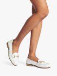 Carvela Snap Leather Loafers, White