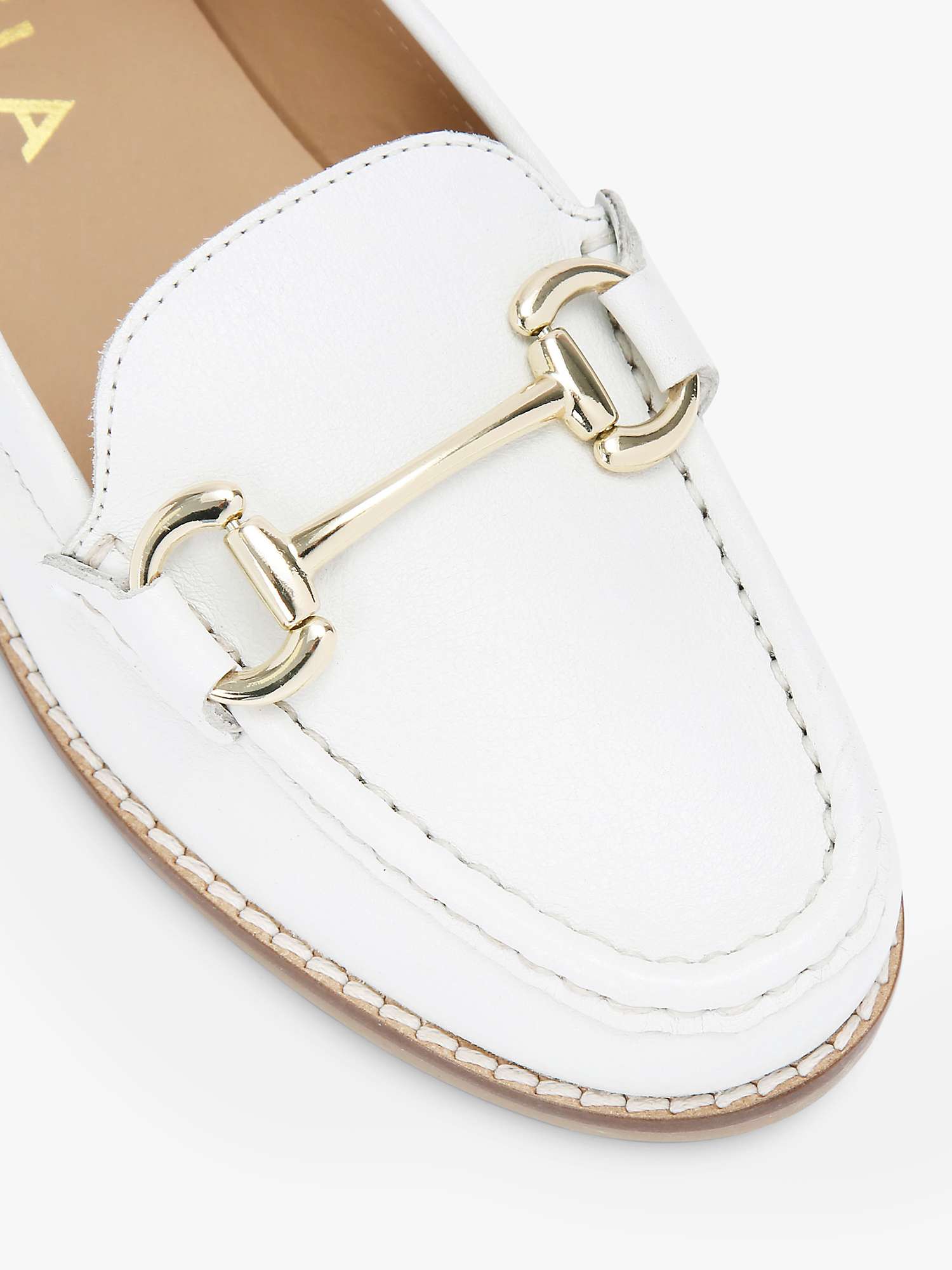 Buy Carvela Snap Leather Loafers Online at johnlewis.com
