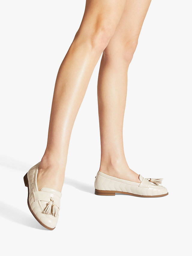 Carvela Lara Loafers, Natural Putty