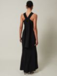 Phase Eight Danica Halterneck Maxi Dress, Black, Black