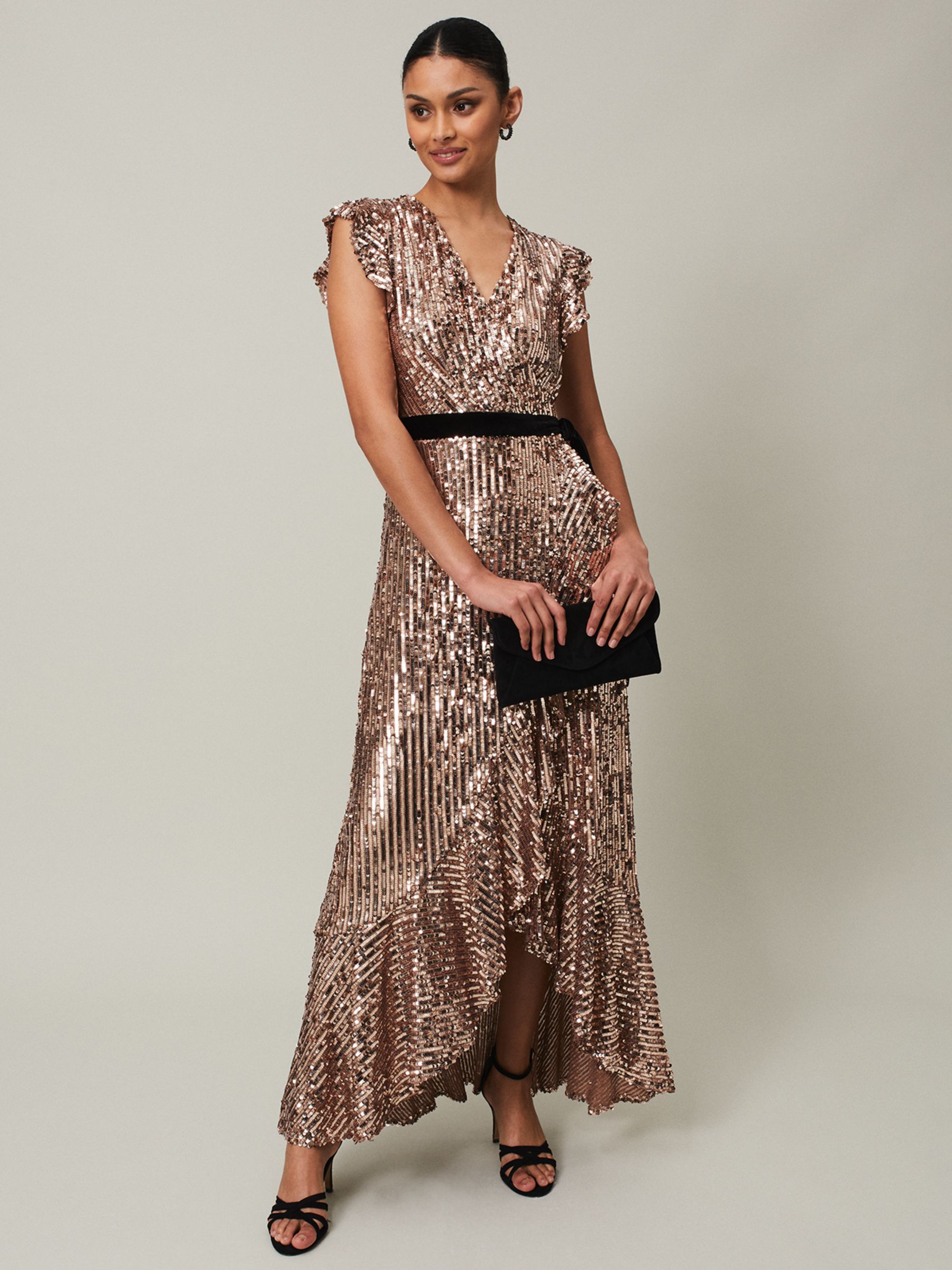 Rose gold shop bohemian dress