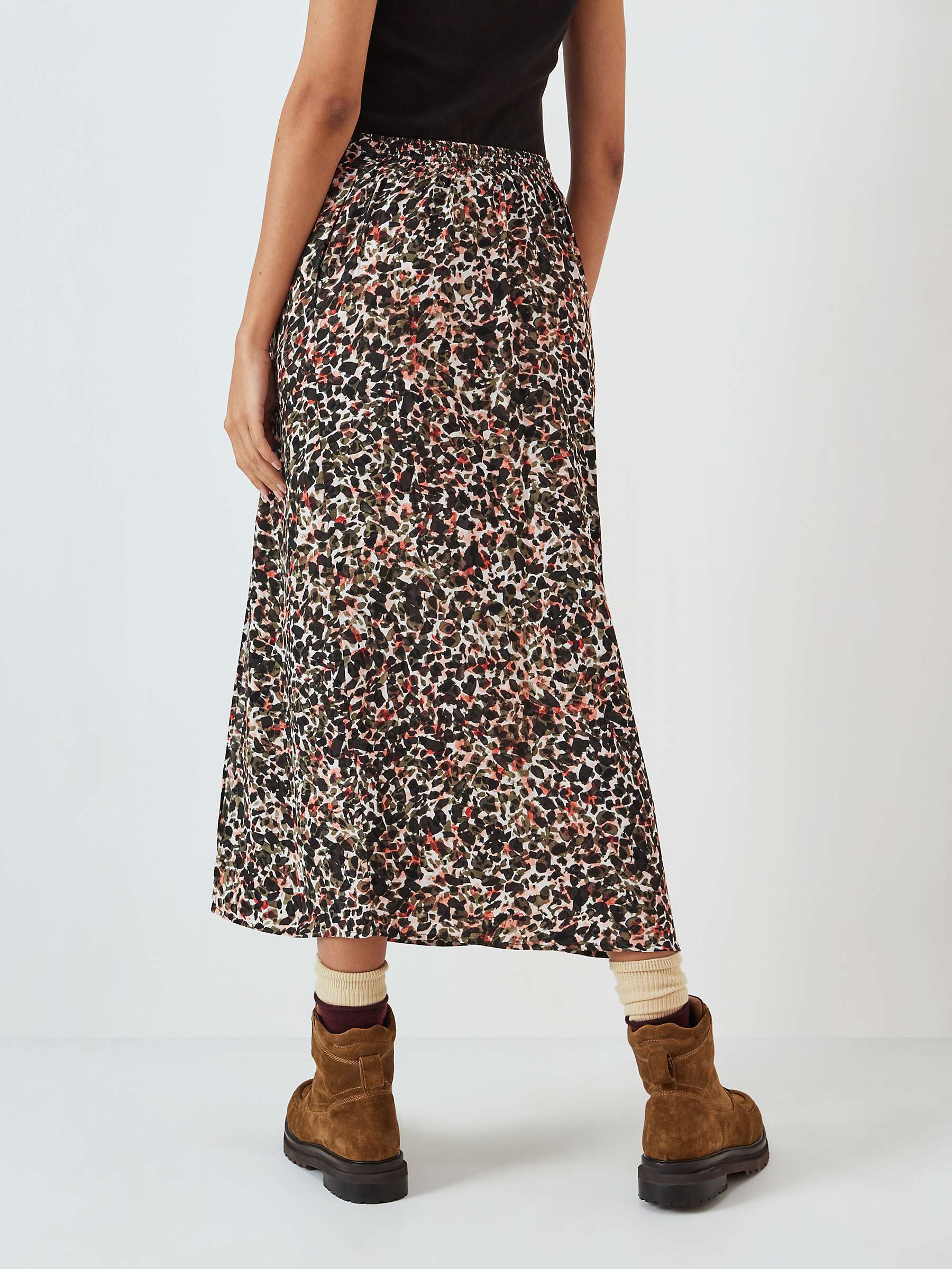 Buy AND/OR Julianna Mosaic Midi Skirt, Multi Online at johnlewis.com