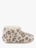 totes Toasties Boot Slippers, Animal Print