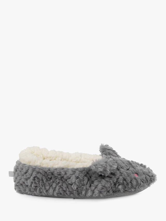 totes Novelty Footsie Slippers, Cat