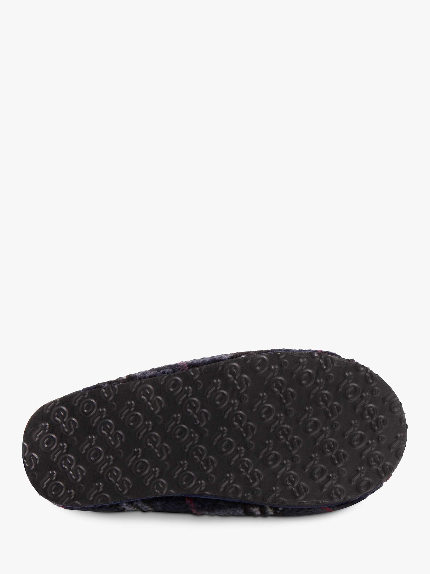 Buy totes Borg Check Mule Slippers Online at johnlewis.com