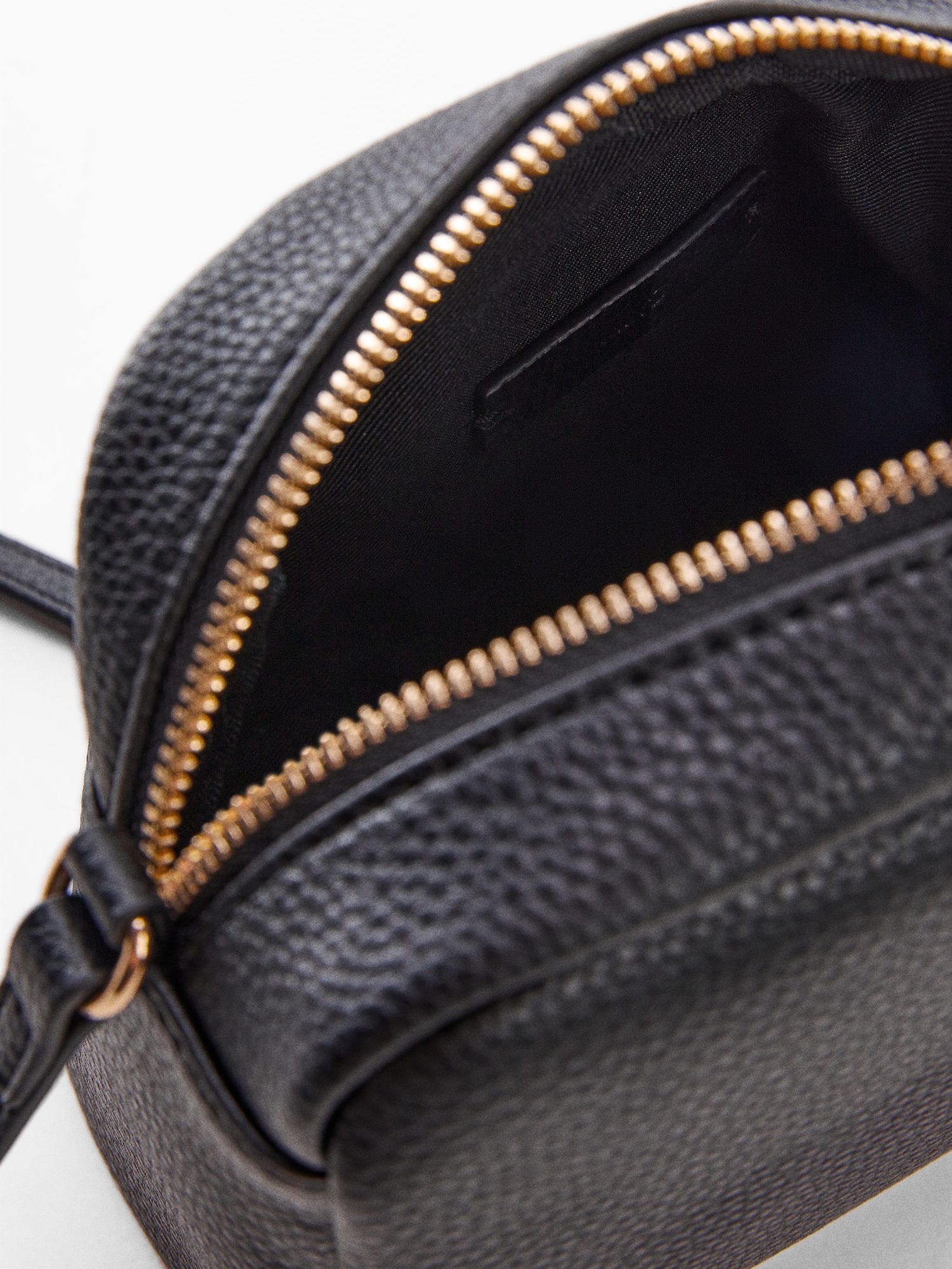 Mango Marta Cross Body Bag, Black at John Lewis & Partners