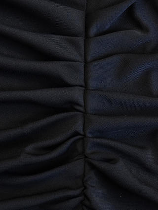 Ro&Zo Petite Crepe Jersey Split Leg Midi Dress, Black