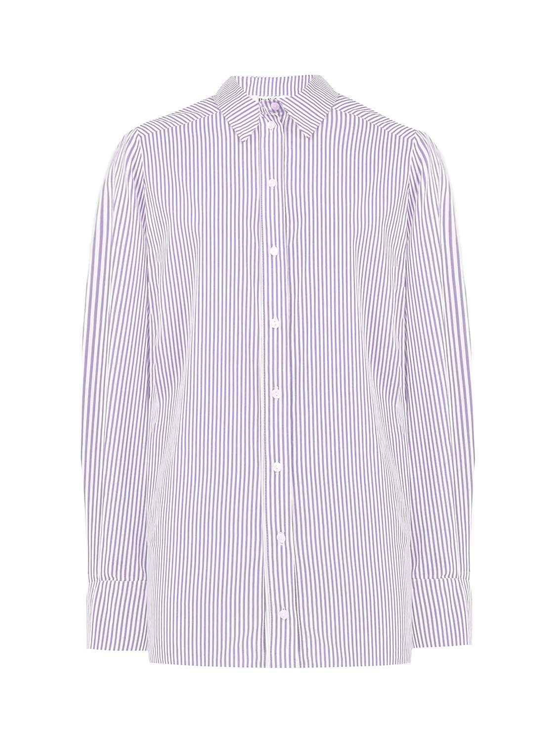 Buy Ro&Zo Pinstripe Cotton Poplin Shirt Online at johnlewis.com