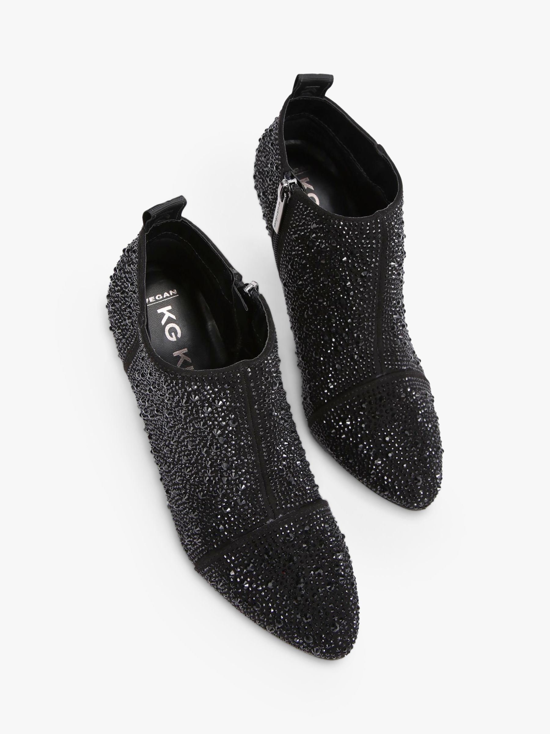 Buy KG Kurt Geiger Skyla Embellished Ankle Boots Online at johnlewis.com
