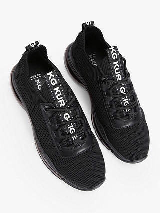 KG Kurt Geiger Legit Knitted Trainers, Black