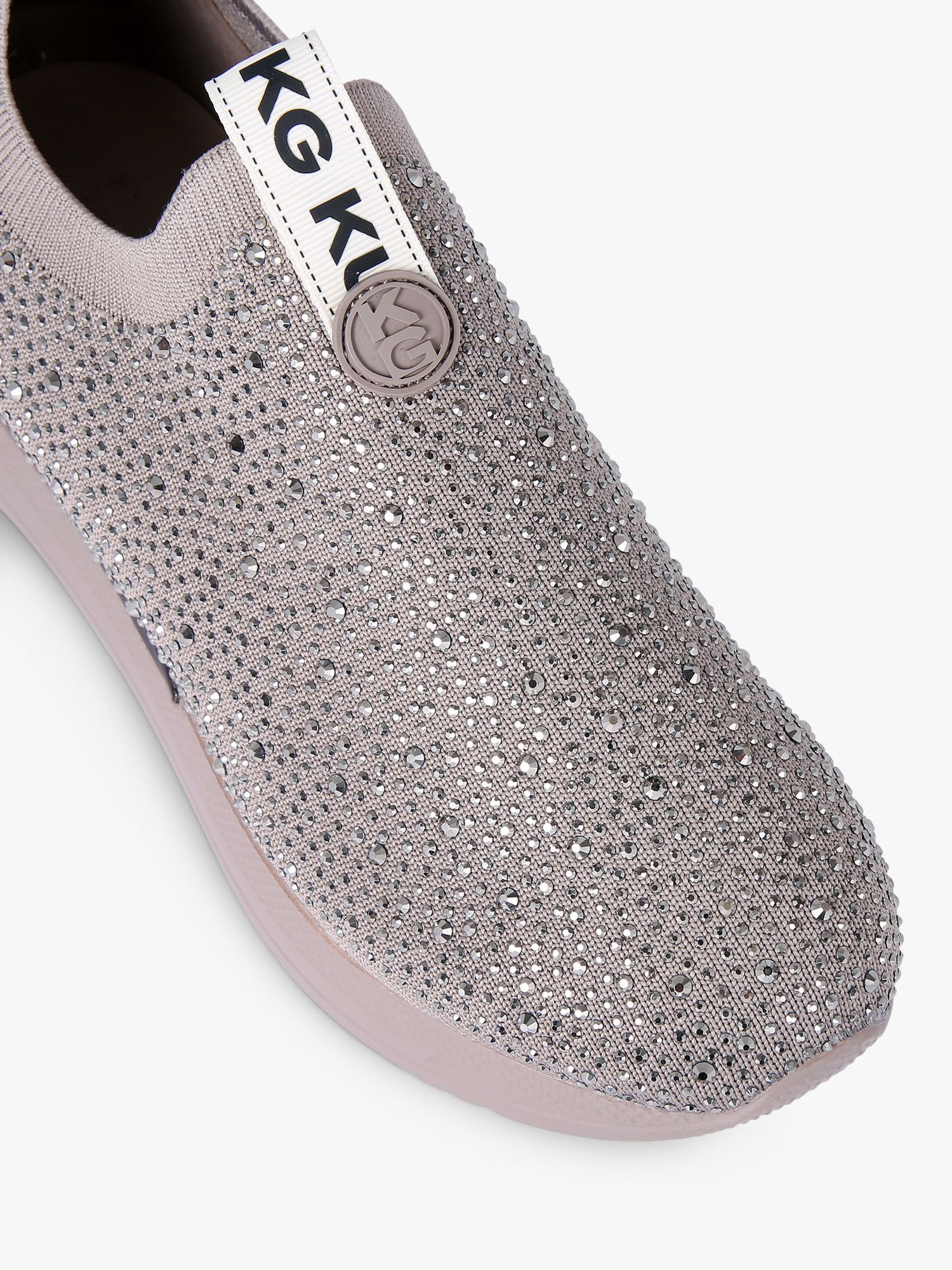 Kurt geiger 2025 glitter trainers