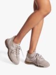 KG Kurt Geiger Lena Knitted Trainers, Natural Taupe