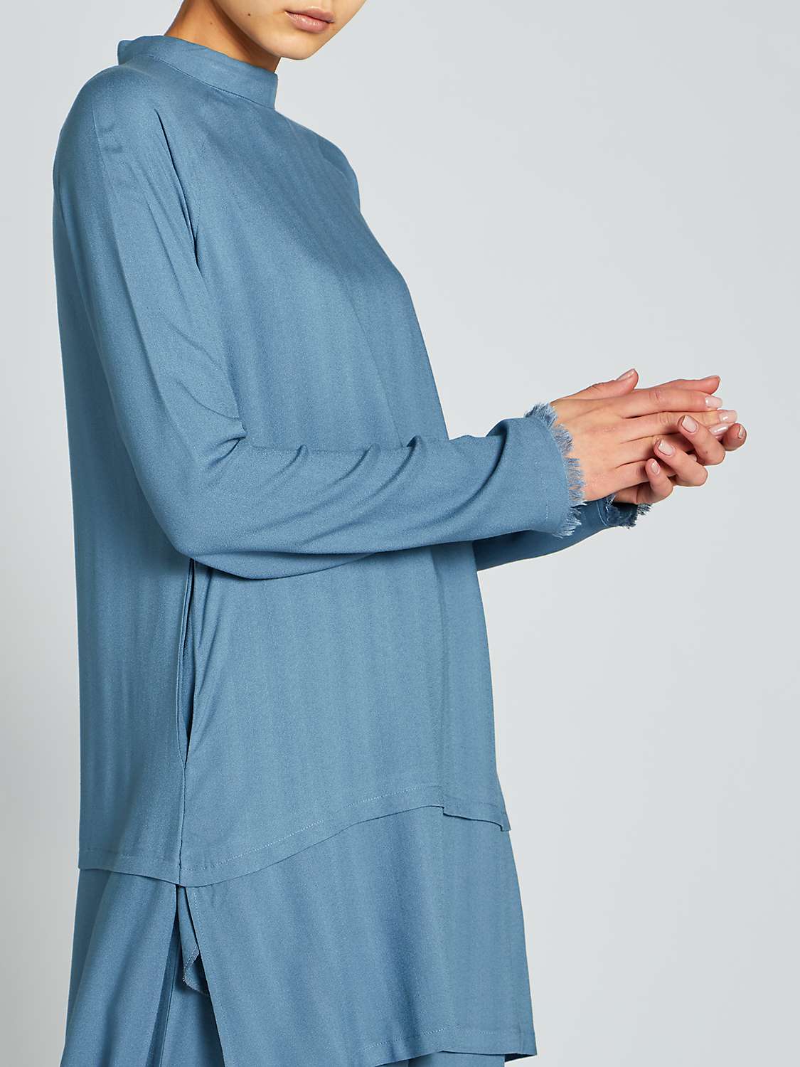 Buy Aab Safir Tunic Dress, Blue Online at johnlewis.com