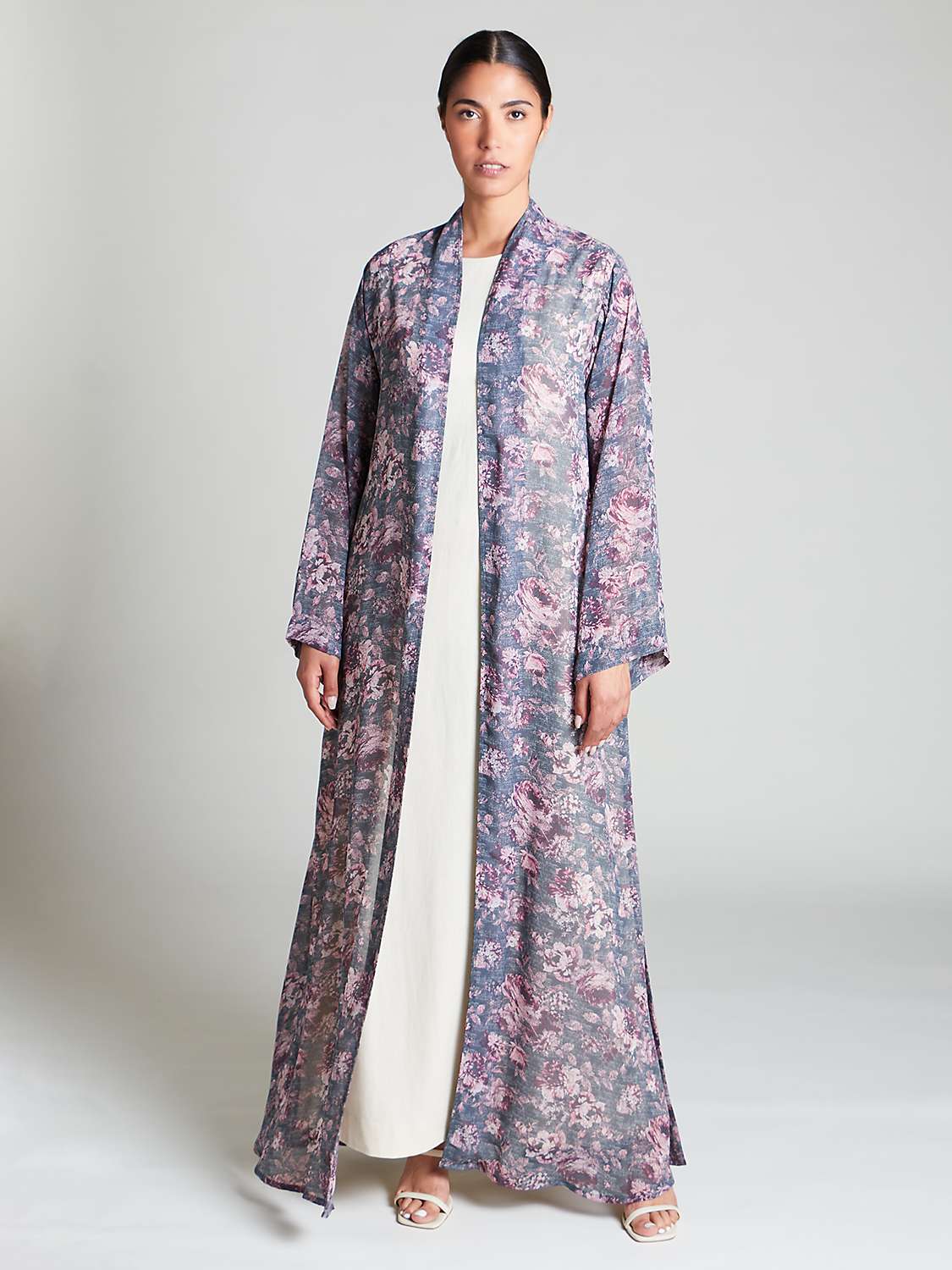 Buy Aab Peony Maxi Kimono Online at johnlewis.com