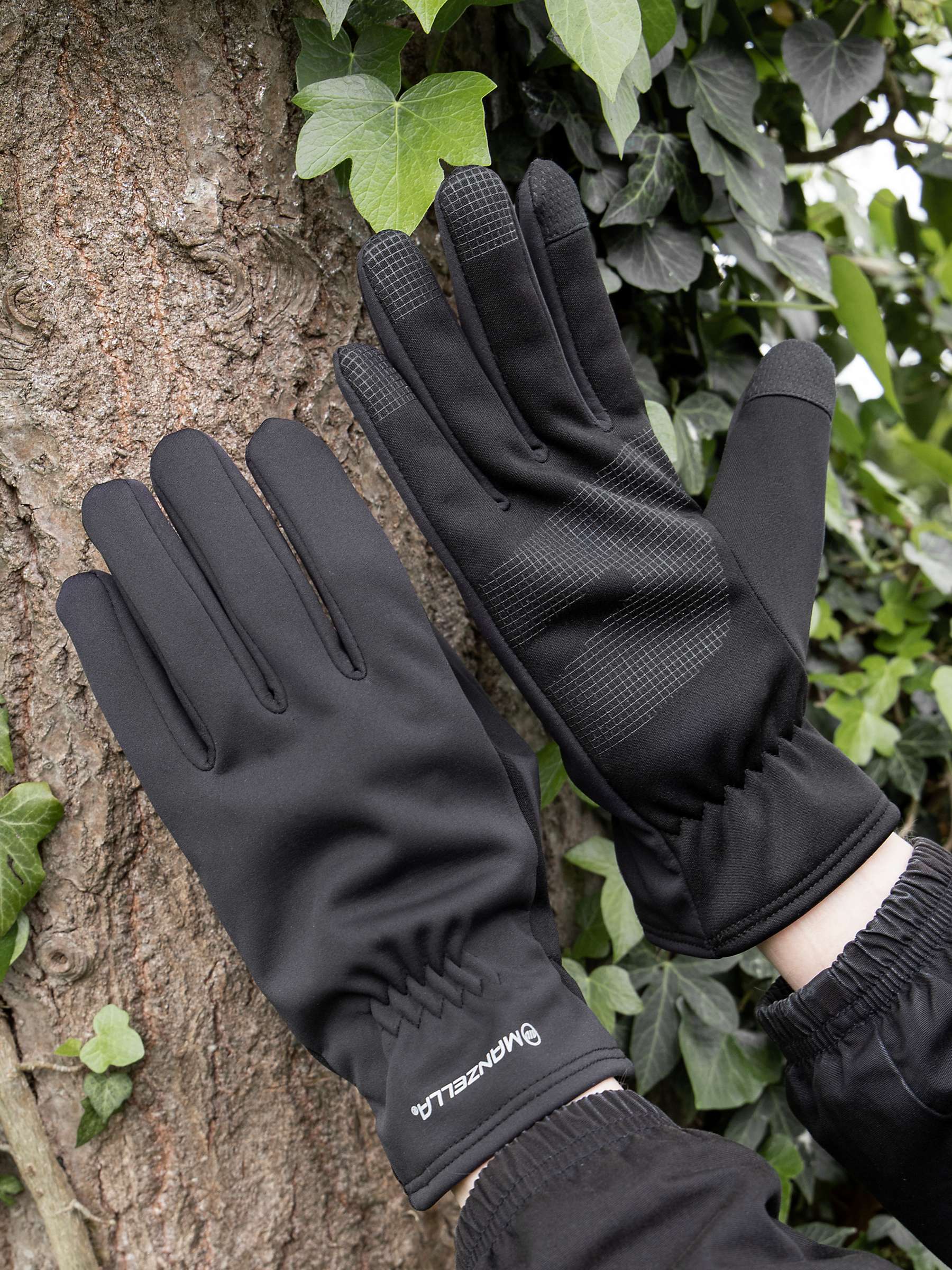 Buy totes Manzella Gloves, Black Online at johnlewis.com