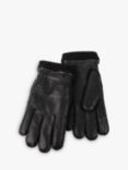 totes Leather Gloves, Black