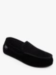 totes Airtex Suedette Moccasin Slippers, Black
