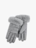 totes  Ladies Water Repellent Padded Gloves, Grey