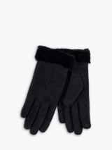 totes Manzella Gloves, Black at John Lewis & Partners