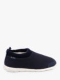 totes Iso Flex Waffle Bootie Slippers, Navy