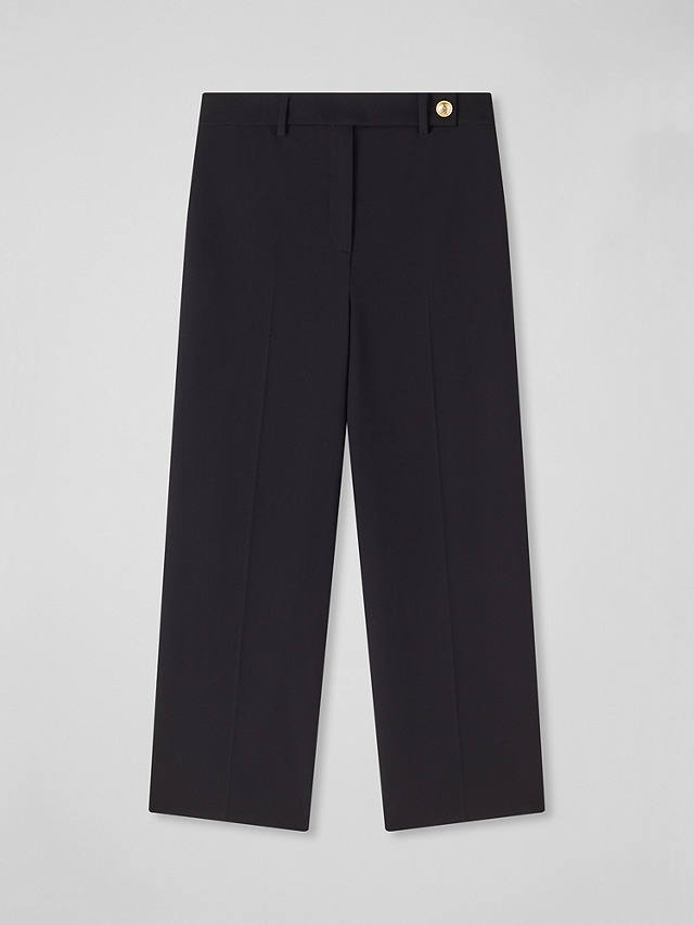 L.K.Bennett Bibi Tailored Trousers, Black