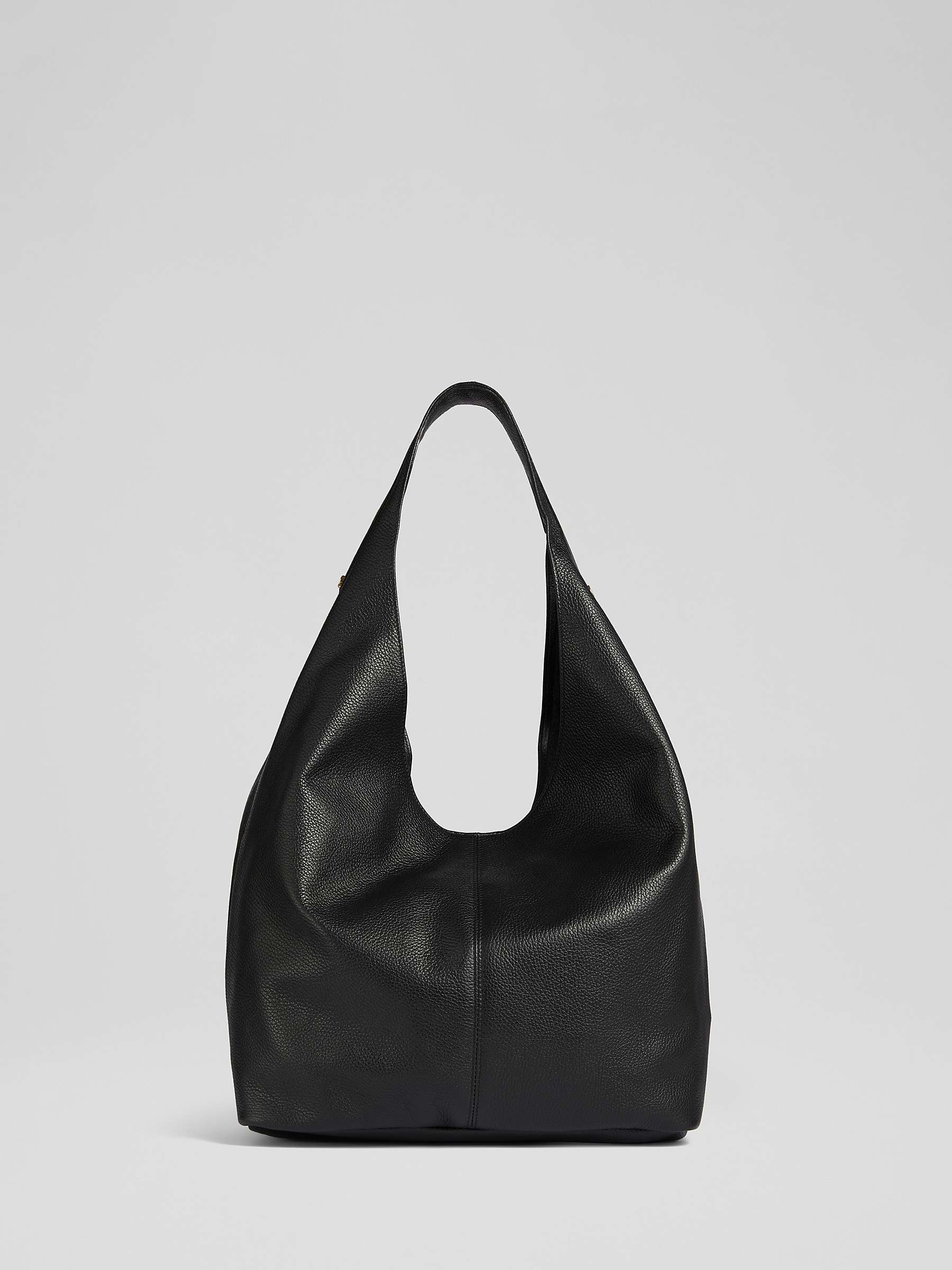 Buy L.K.Bennett Soula Grainy Leather Shoulder Bag Online at johnlewis.com