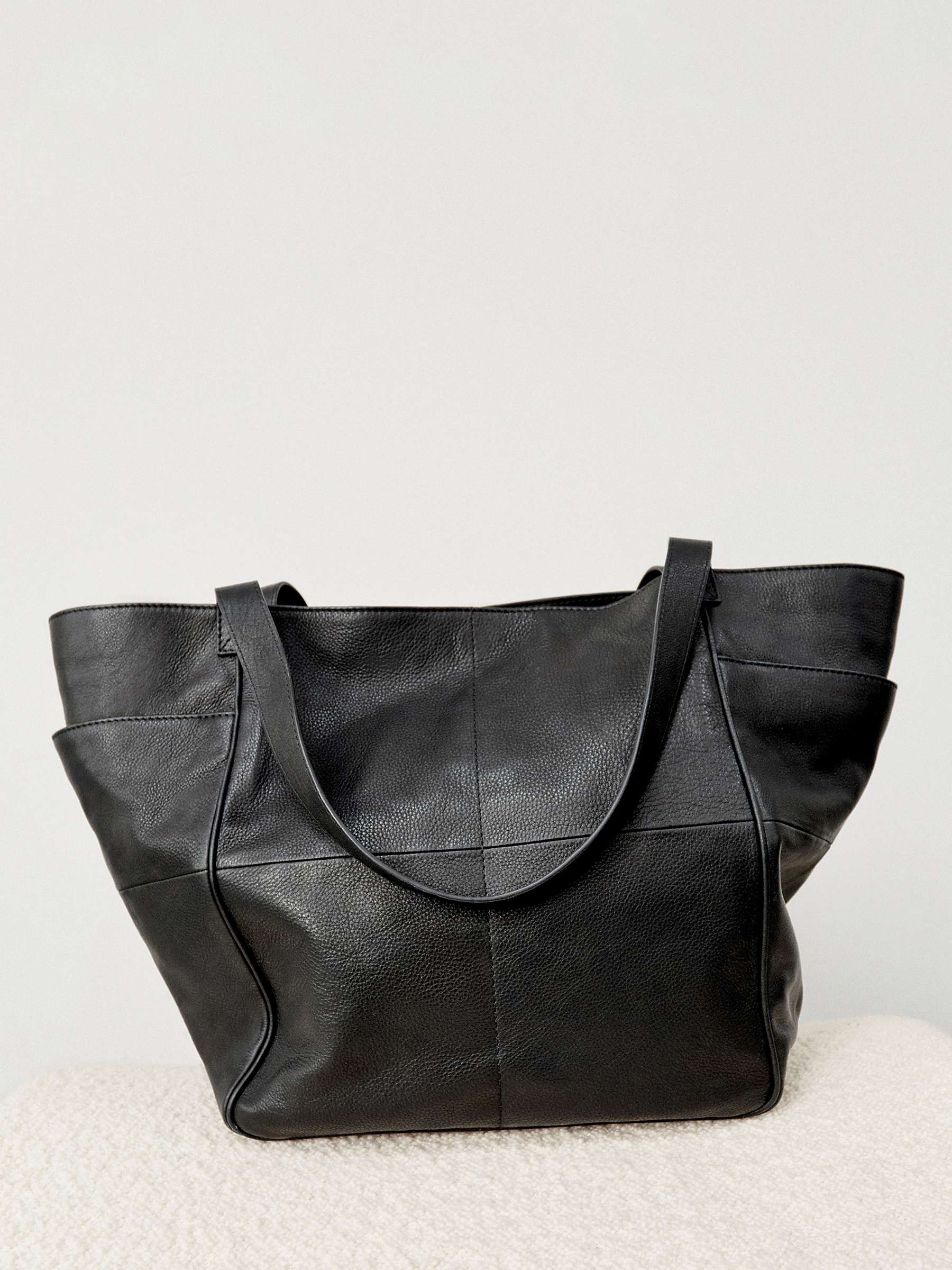 Buy HUSH Mariana Leather Tote Bag Online at johnlewis.com