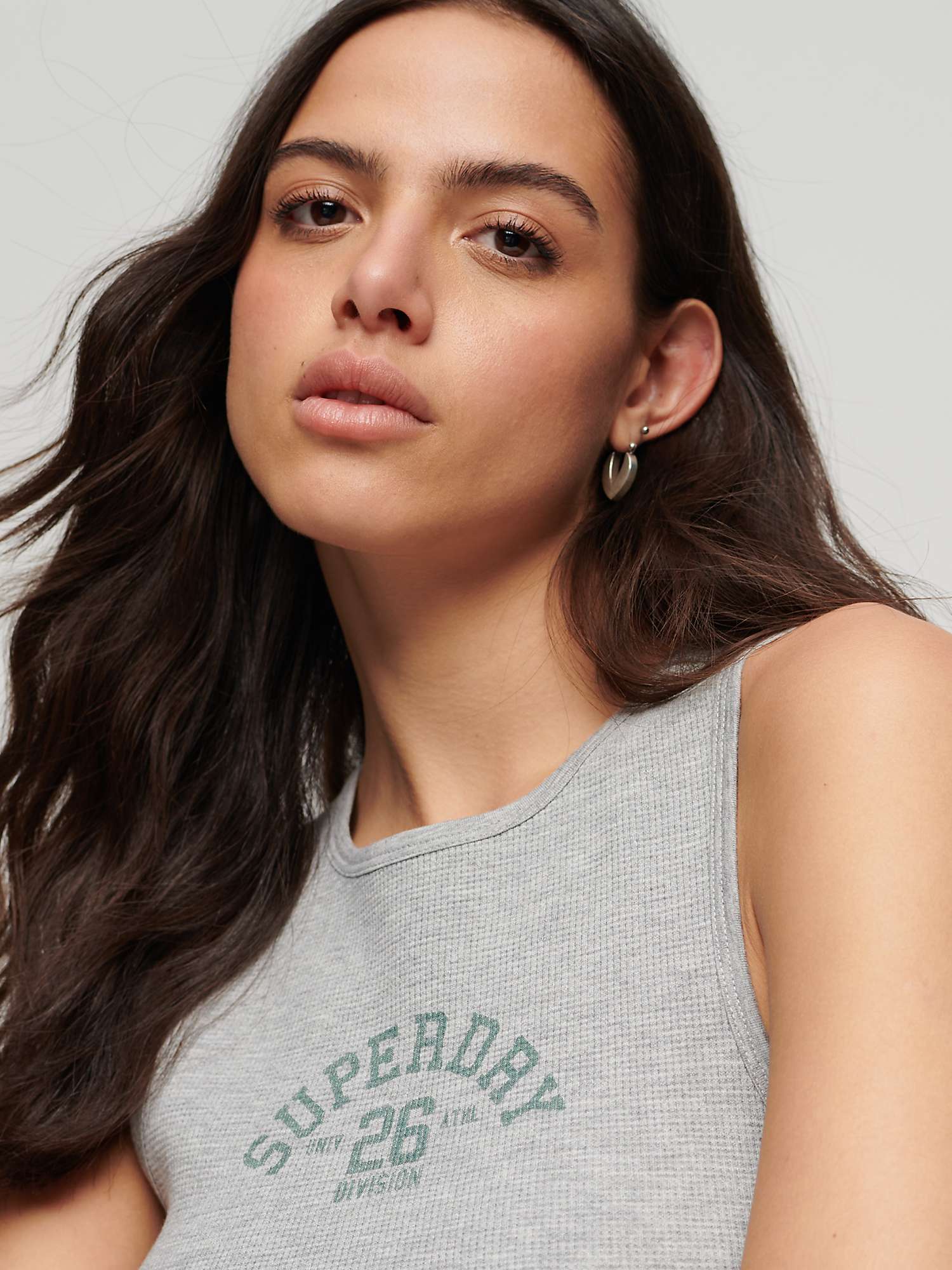 Buy Superdry Athletic Essential Waffle Tank Top Online at johnlewis.com