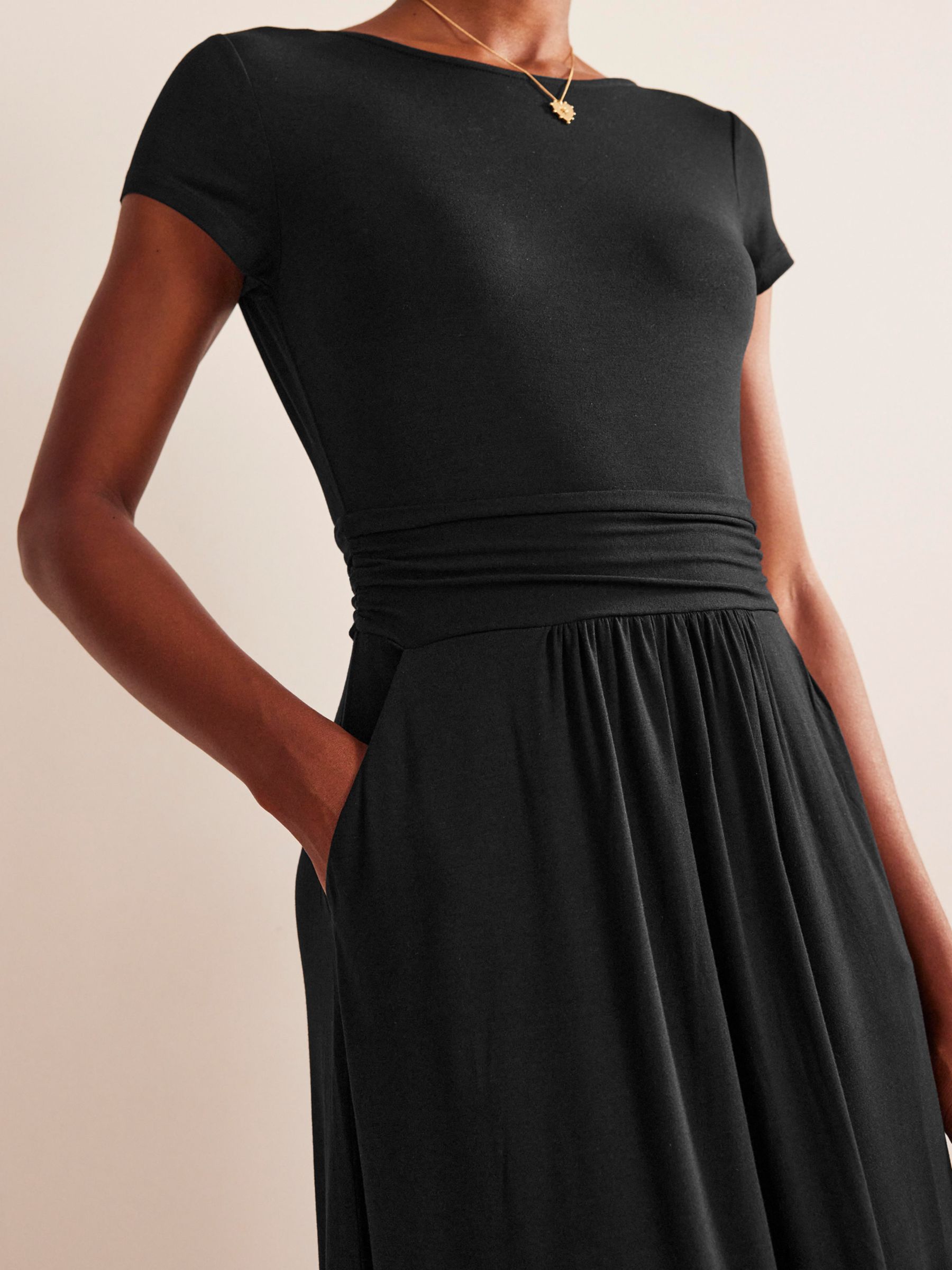 Abigail Jersey Dress - Black