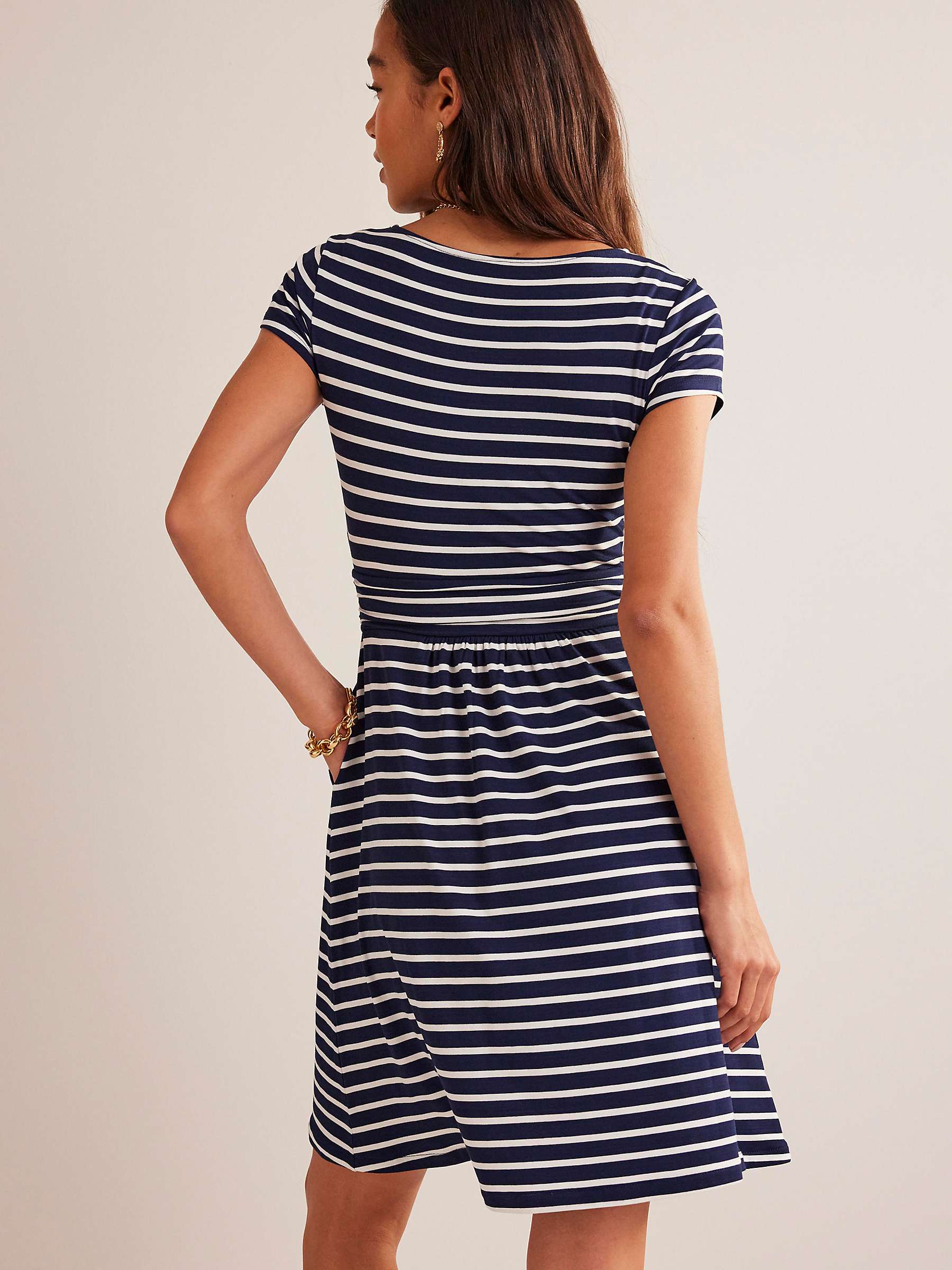Buy Boden Amelie Stripe Jersey Dress Online at johnlewis.com