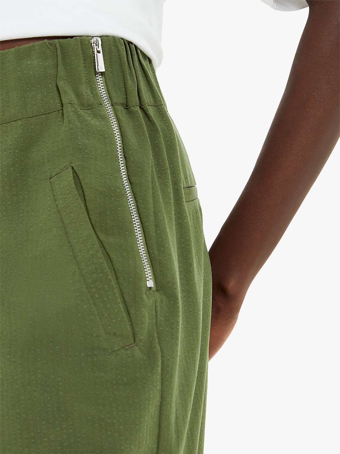 Buy Whistles Jade Side Zip Trousers Online at johnlewis.com