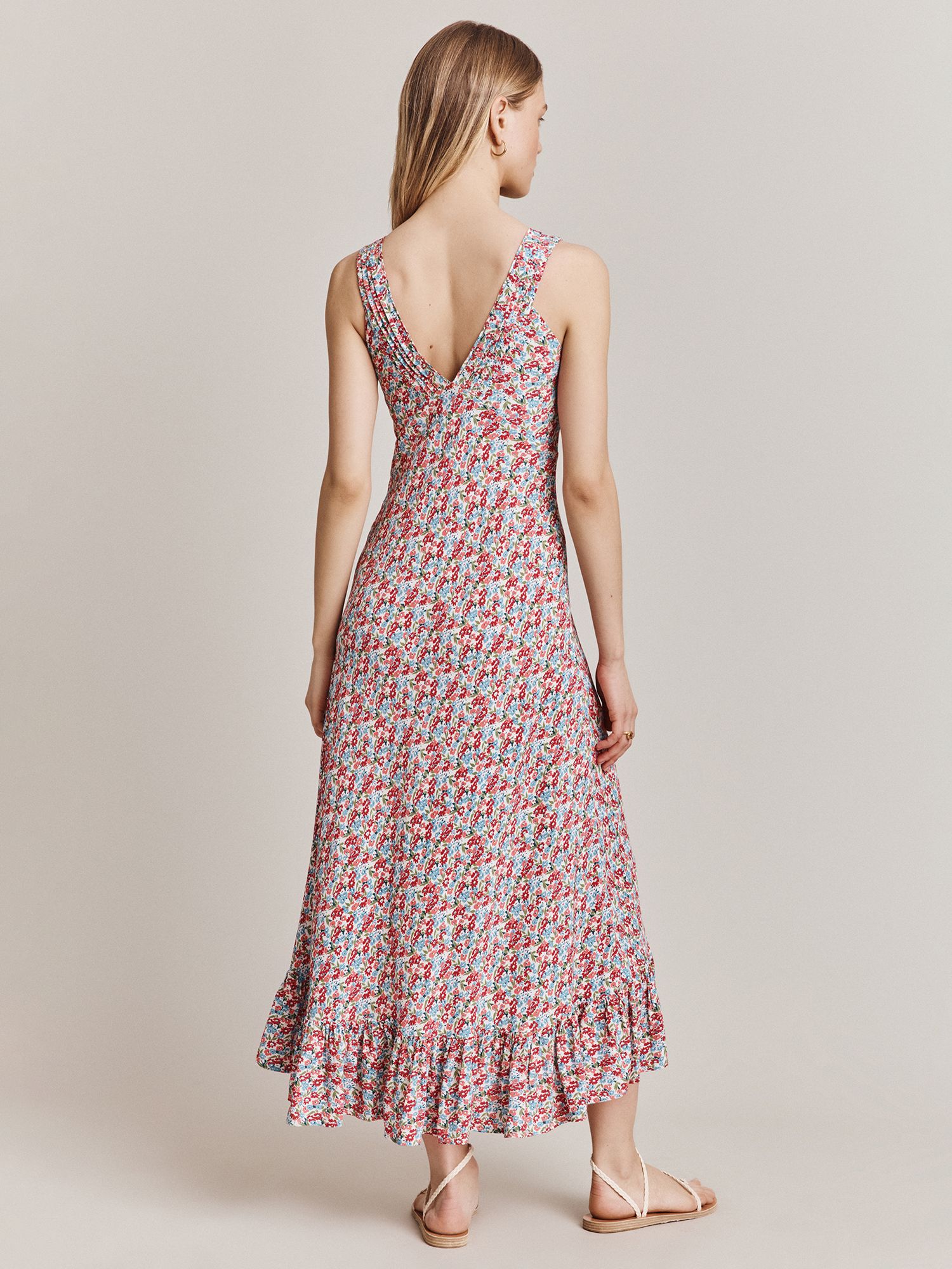 Pavonia Dress Cress Floral – Meadows