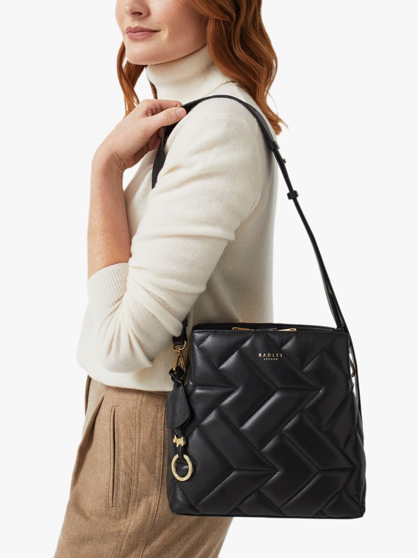 Buy Radley Dukes Place Quilted Leather Cross Body Bag Online at johnlewis.com