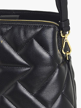 Radley Dukes Place Quilted Leather Cross Body Bag, Black