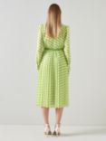 L.K.Bennett Tallis Pleated Dress, Green