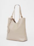 French Connection Wave Tote Bag with Large Purse Pouch, Natural