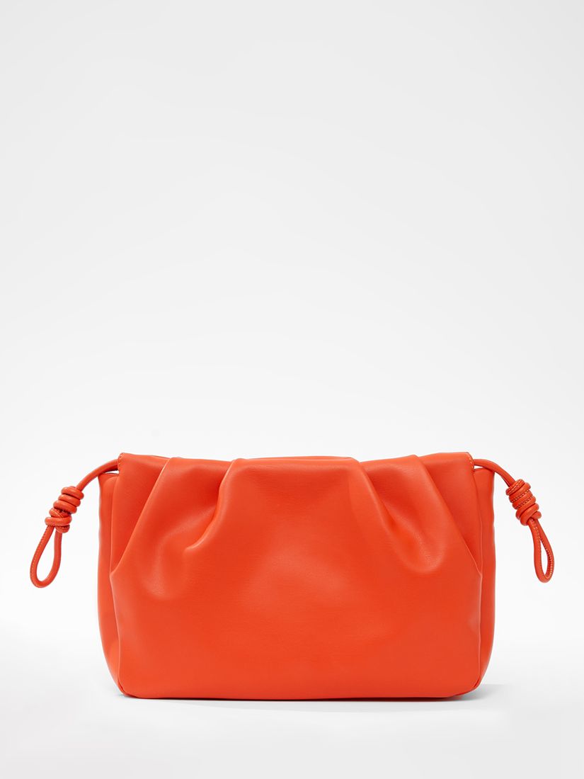 French Connection Chain Strap Pouch Bag Red at John Lewis Partners