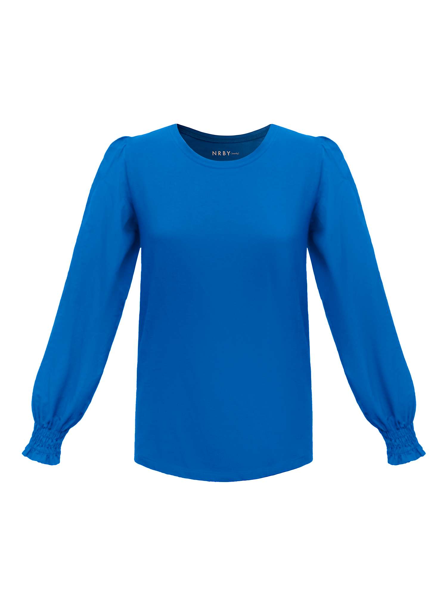Buy NRBY Teddy Cotton Crew Neck Top Online at johnlewis.com
