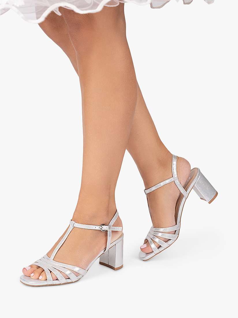 Buy Paradox London Mercy Shimmer Cage Sandals Online at johnlewis.com