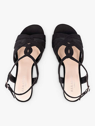 Paradox London Narelle Wide Fit Sandals, Black