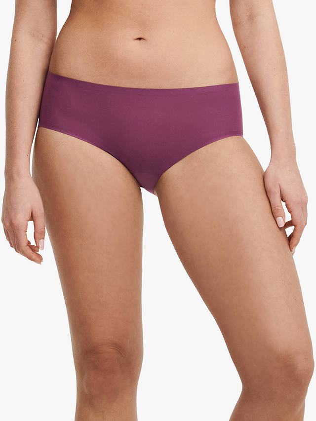 Chantelle Soft Stretch Hipster Knickers, Tannin Purple