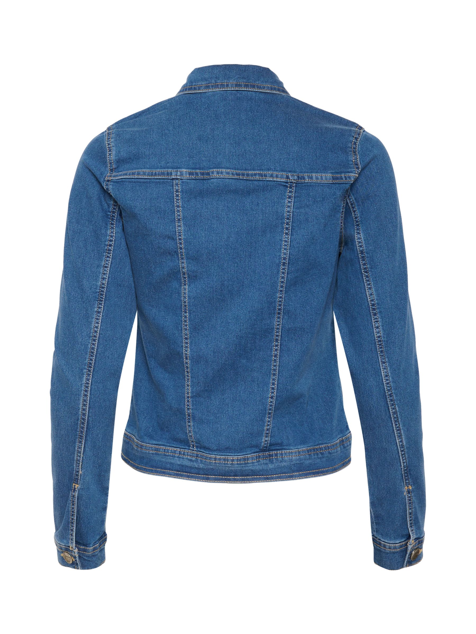 KAFFE Vicky Denim Jacket, Medium Blue Wash