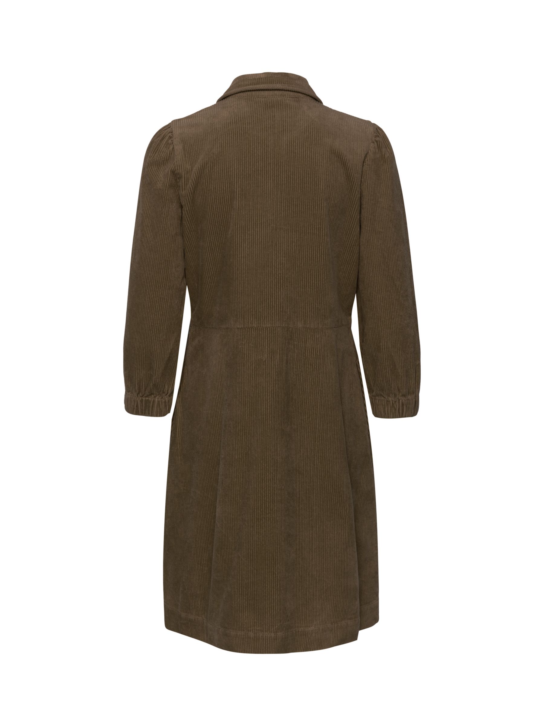 Part Two Eyvors Relaxed Fit Corduroy Dress, Capers at John Lewis & Partners