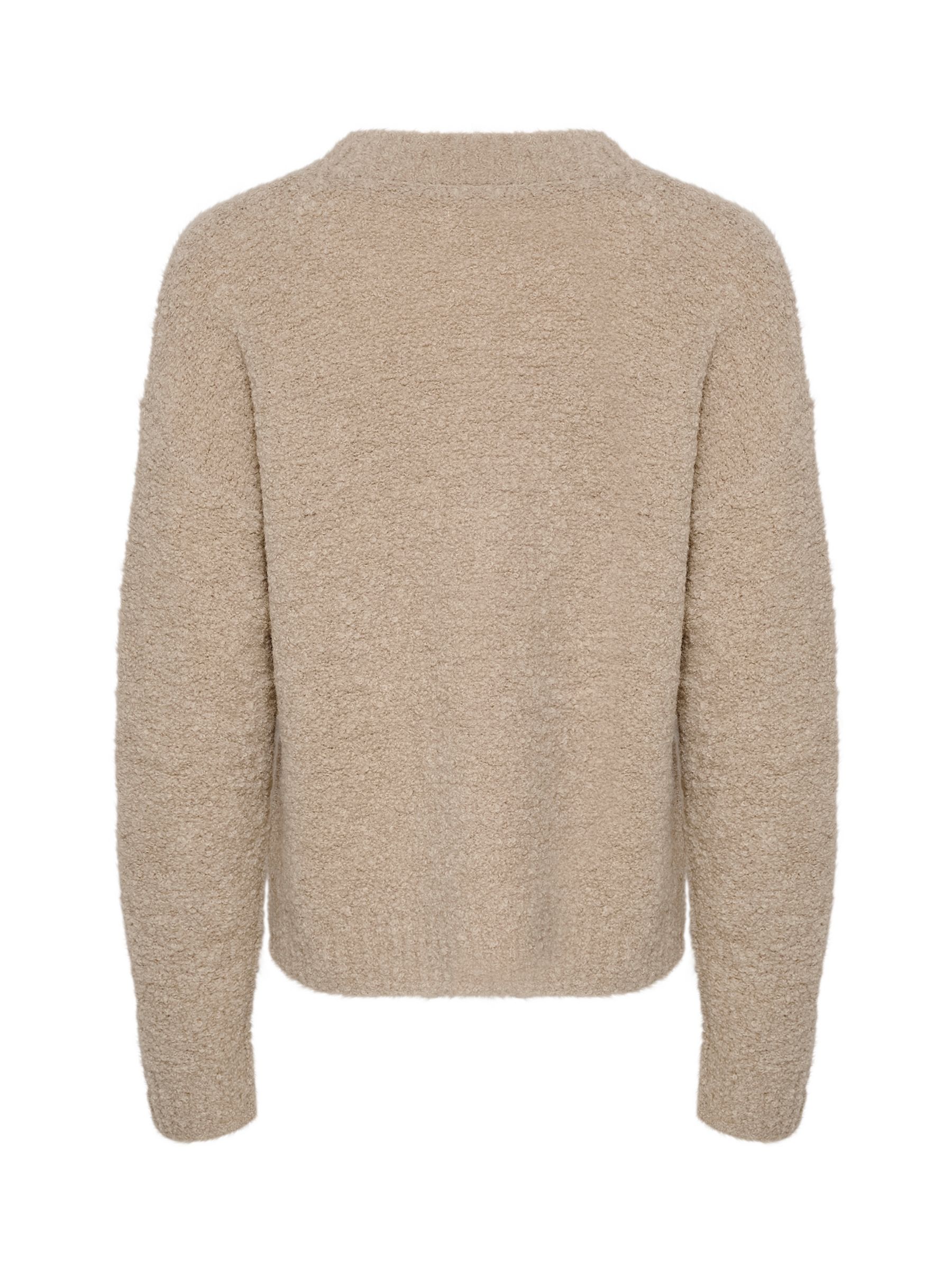 Buy Part Two Carlie Wool Blend Regular Fit Pullover Jumper, Feather Grey Online at johnlewis.com