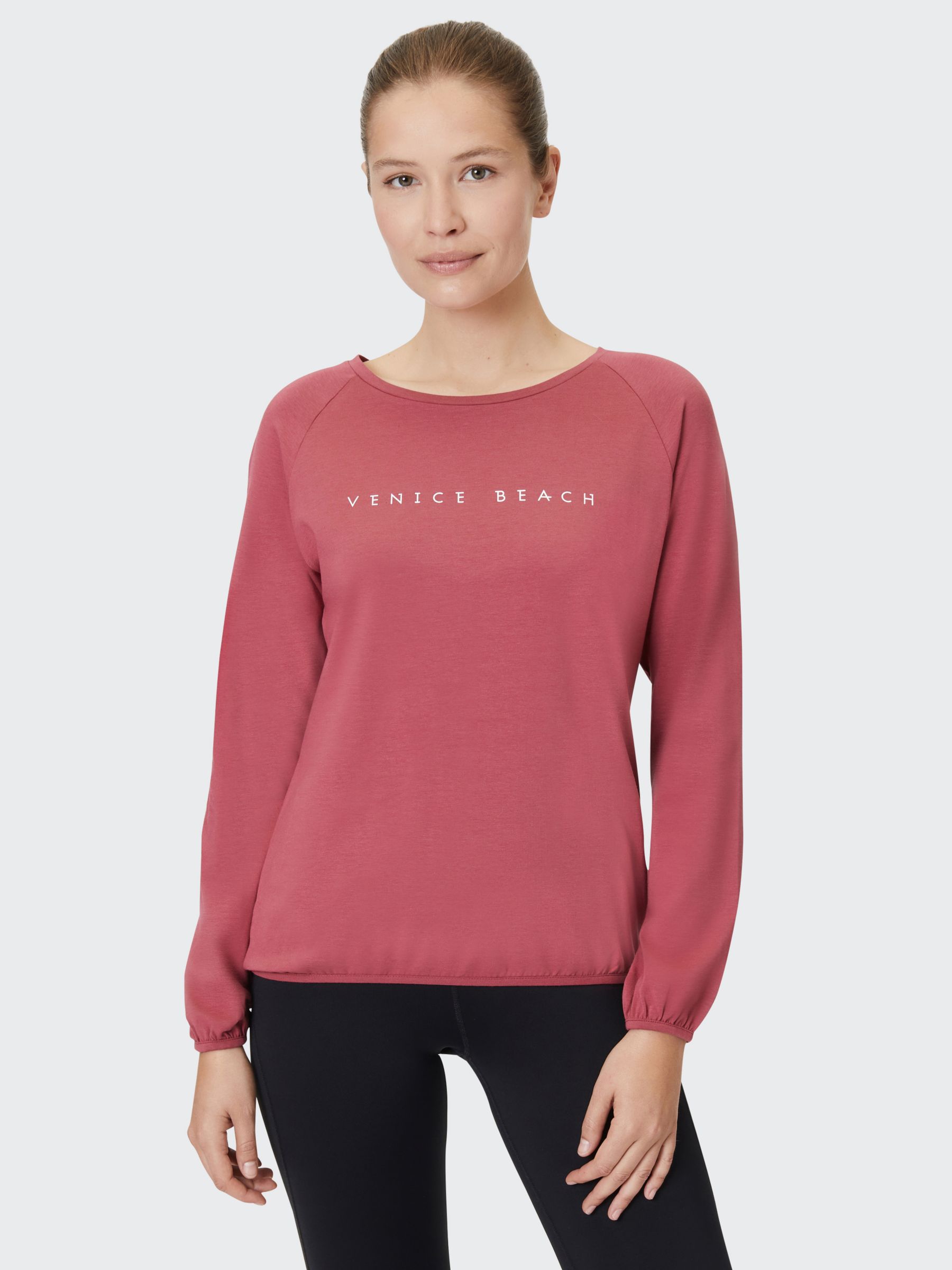 Venice Beach Rylee Sweatshirt, Deep Red, XS