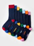 Crew Clothing Bamboo Blend Days of The Week Socks, Pack of 7, Multi