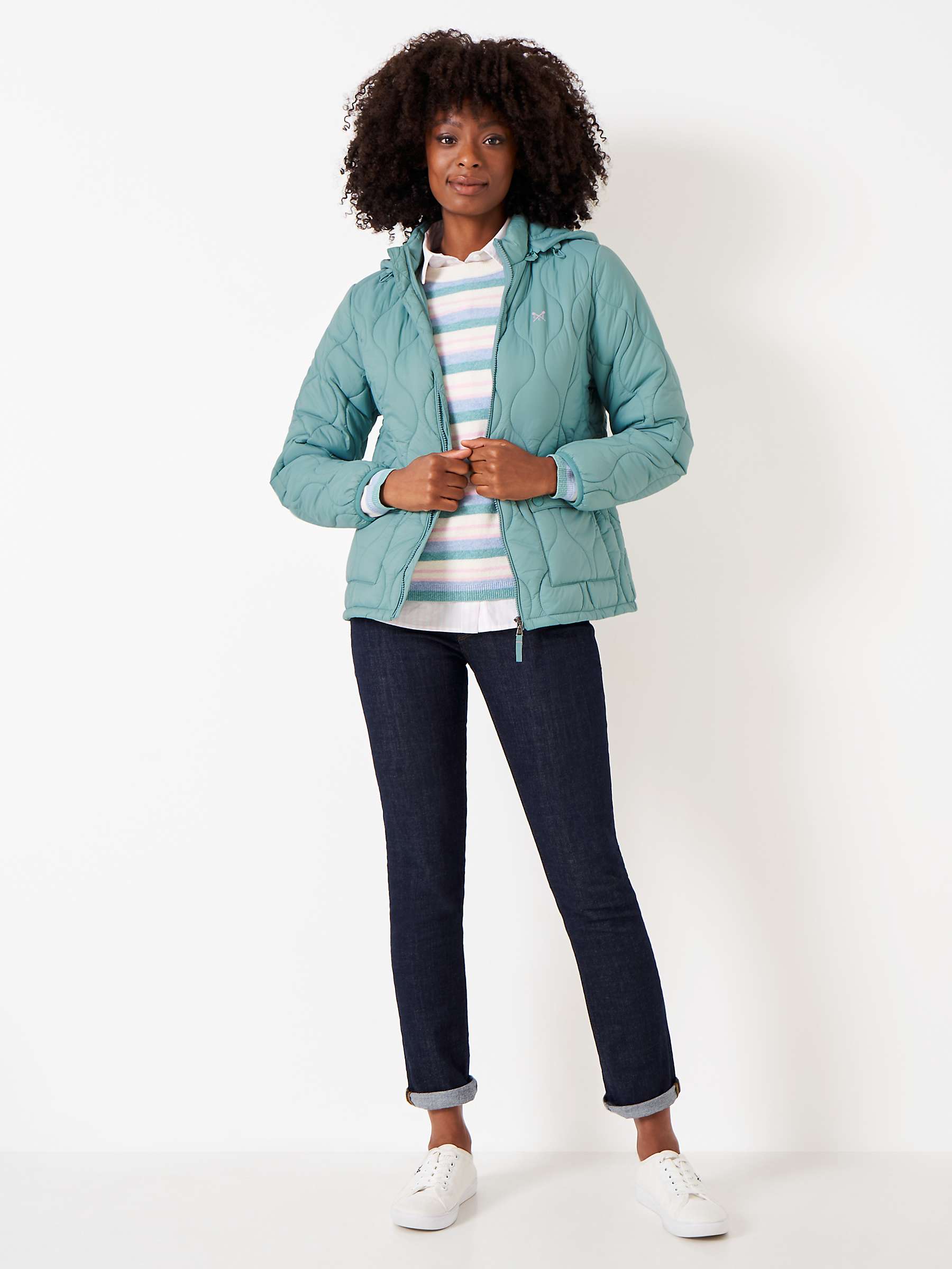 Buy Crew Clothing Lightweight Quilted Jacket Online at johnlewis.com